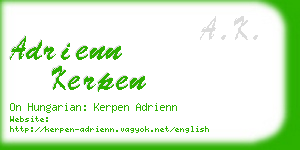 adrienn kerpen business card